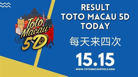 live draw macau 5d|Live Draw Macau Wla 5D .